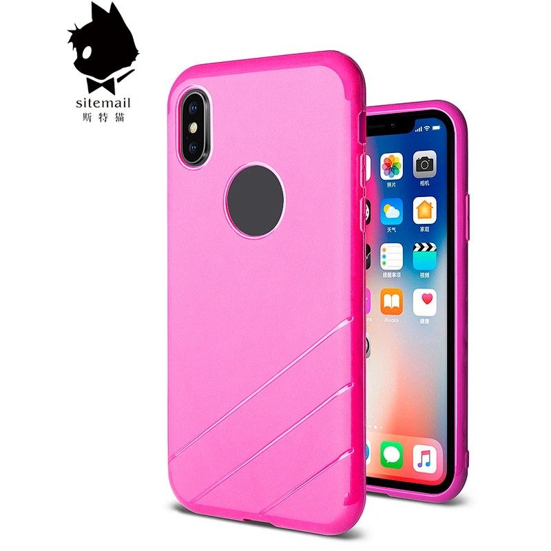 Hot smartphone transparent tpu cell phone case for iPhone 8 case, mobile phone shell