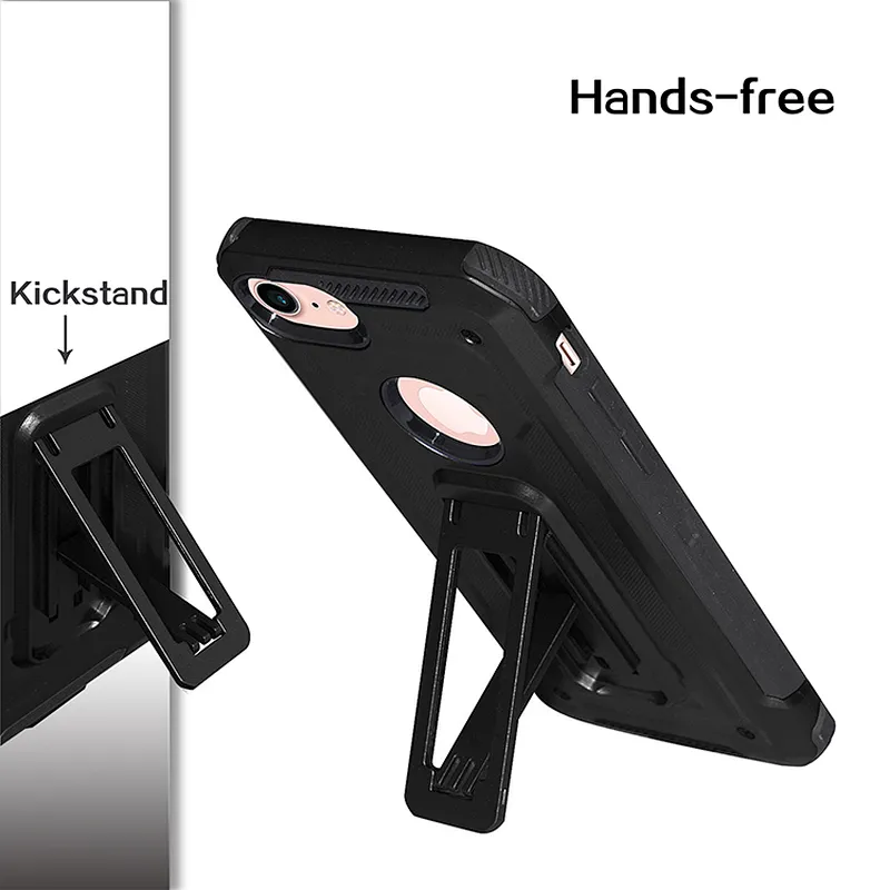 Wholesale factory mobile phone cases cover with kickstand for Samsung A20 A30 A50 A30S A50S