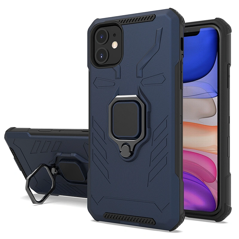 New Trend Protection 360 Degree Ring Holder Kickstand Phone Covers For IPhone Xr Xs 11 Pro Max