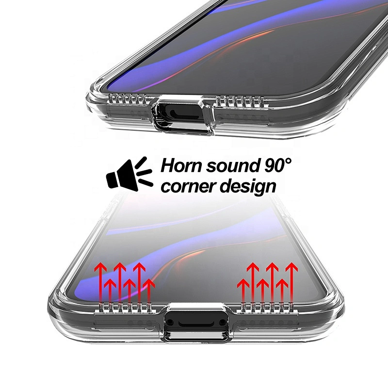 Wholesale transparent back cover soft TPU mobile phone case for Iphone 11 PRO MAX XS XR