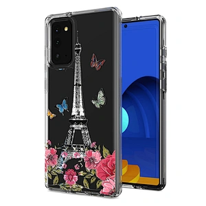 High Quality Clear Cell Phone Covers Mobile Back Shell with Custom Printing for Samsung Note 20 Ultra