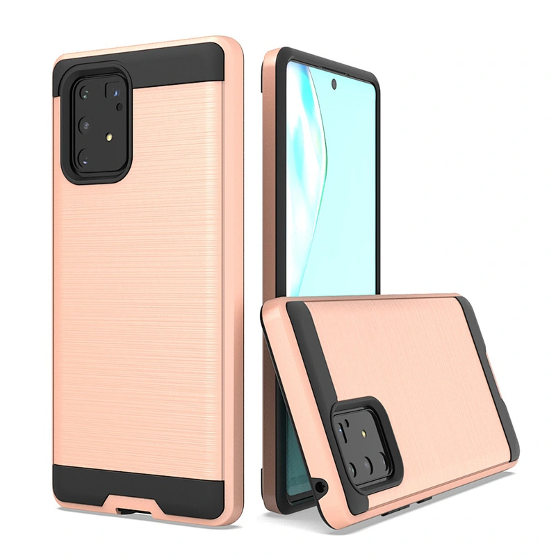 Metal PC phone accessories universal cover phone case for SAMSUNG Note 10 lite A81 A51 S20