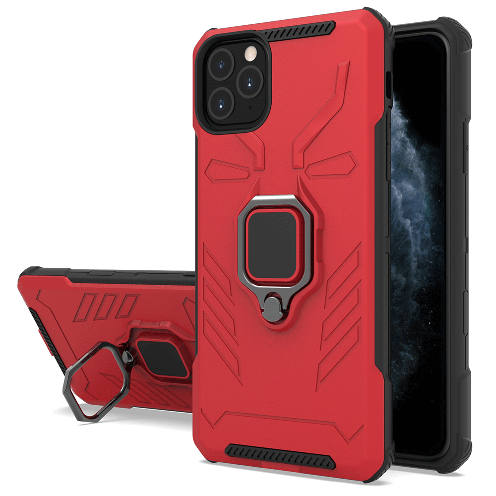 2023 New Design Mobile Back Cover 360 Ring Holder Cell Android Phone Case For iPhone 11 12 Pro Max Mini