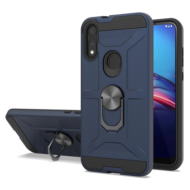Factory Outlet shockproof 360 degree absorption magnetic ring phone case for Motorola Moto E7 G8 G Power 2020