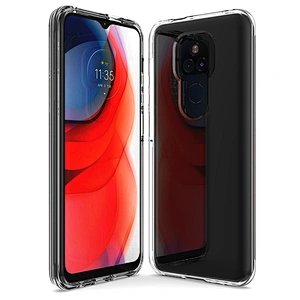 Double layer transparent bulk phones case covers cover for Mototola G Power Stylus Play 2021