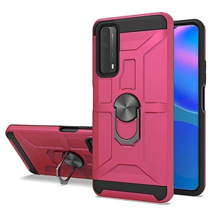 Fundas  China Vendor magnetic ring holder mobile case cover for Huawei Y7A P Smart 2021