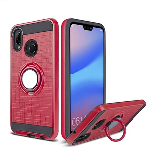 Mobile Phone Accessories TPU PC Smartphone Case With Ring Holder for Huawei Mate 30 Lite Pro