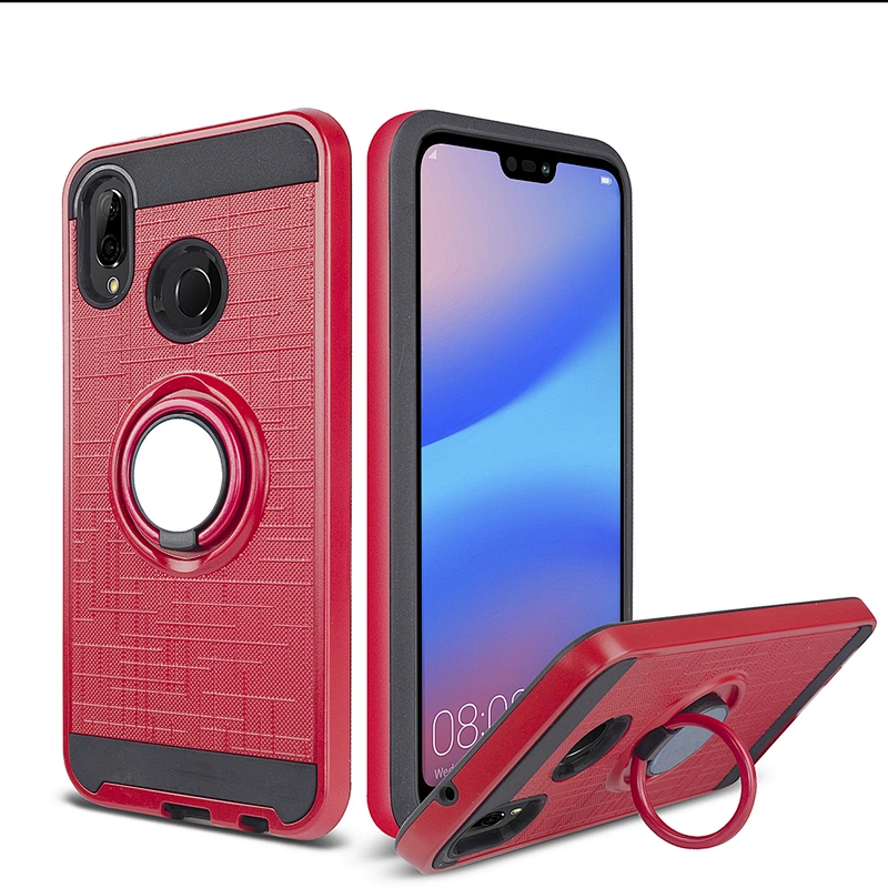 Mobile Phone Accessories TPU PC Smartphone Case With Ring Holder for Huawei Mate 30 Lite Pro