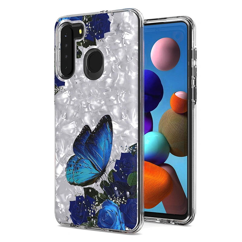 Shell Paper Covers Double Layer Mobile Cell Phone Case For Samsung A01 Core Note 20 Ultra A21S S20 FE