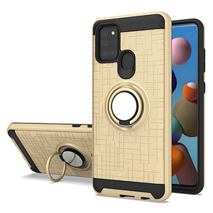 China supplier 360 ring holder cover phone case for Samsung A01 A11 A31 A21S A51 A71