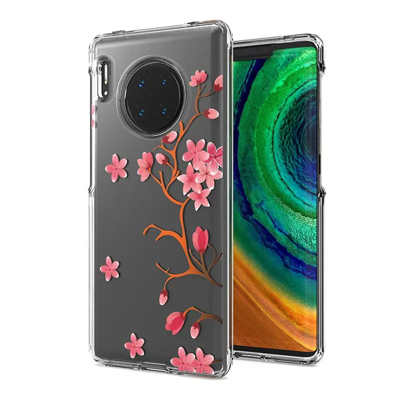 high clear printed phone case for huawei mate 30 lite, high quality funda for huawei mate 30 pro