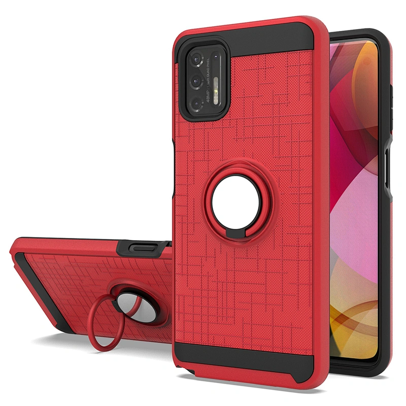 New arrival cell phone case cover with ring kickstand for Mototola G Play Power Stylus 2021