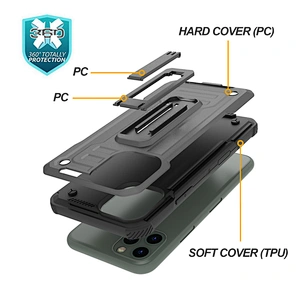 Top sale kickstand caja del telefono movil contraportada for SAMSUNG A20 J4 plus S10E A51 A71