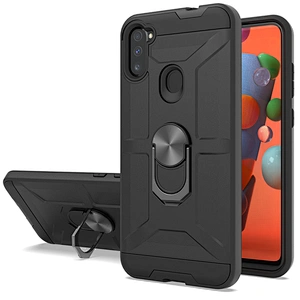 Back Cover 360 Ring Holder Mobile Phone Case For Samsung A01 core A11 A31 A21S