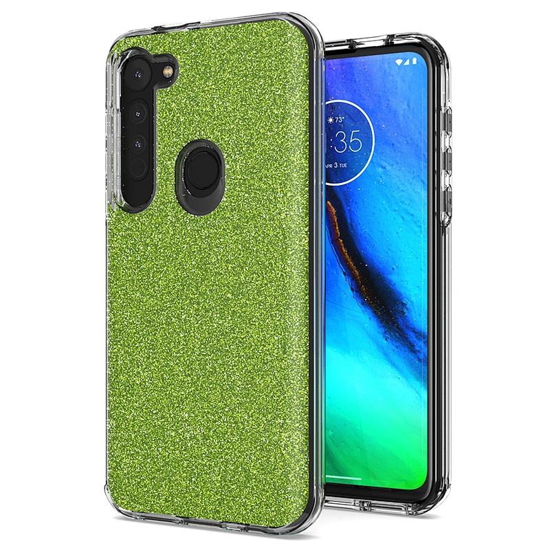 Transparent Glitter Bling Out Phone Cases For Motorola G8 Power lite E6S one fusion plus G9 PLUS