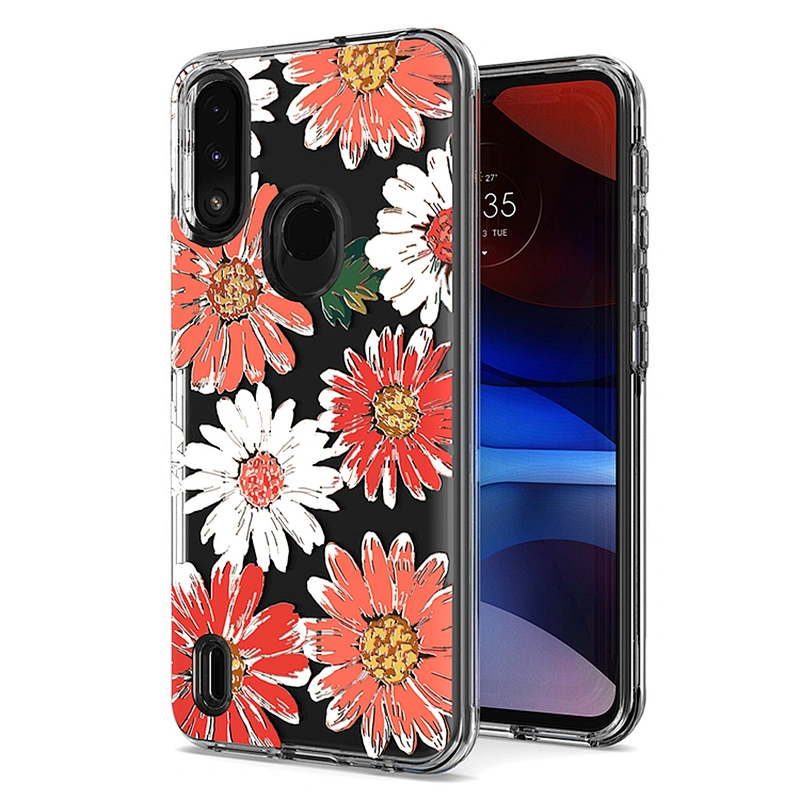 Wholesale Fundas custom PC soft TPU cell phone case for motorola E7 power G10 G30 EDGE S G Play 2021