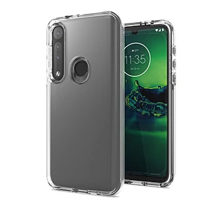 Transparent High Clear Back Mobile cell phone cover For Motorola Moto G8 E7 G8 Power lite E6S