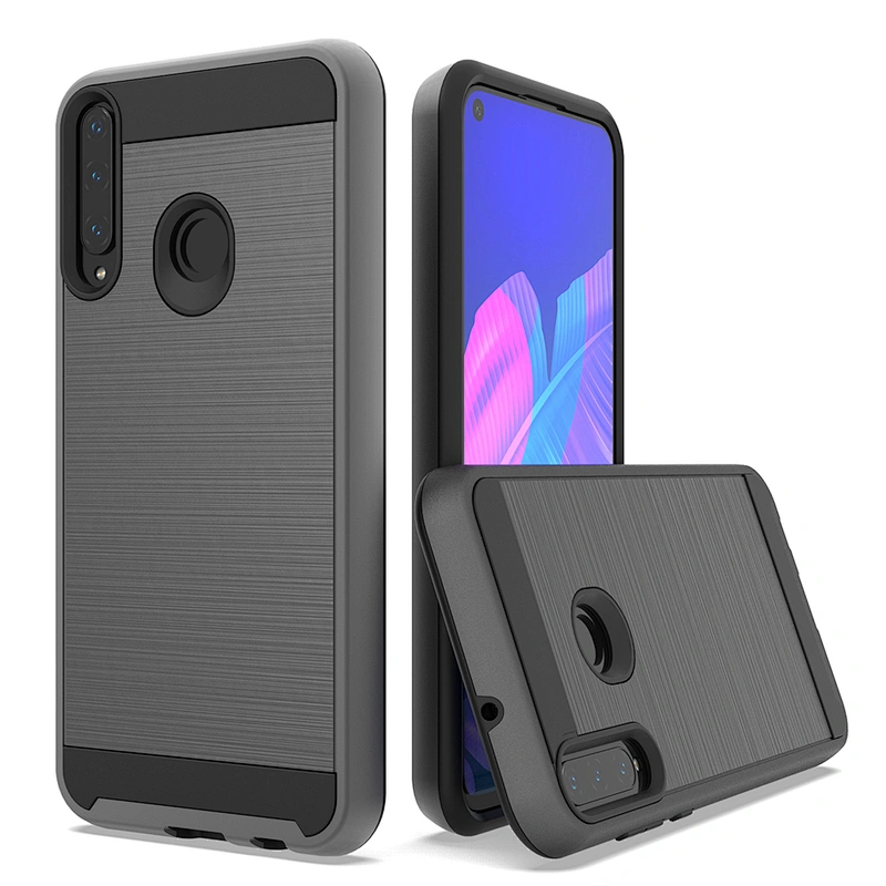 2020 New shockproof protector de celulares brushed metal case for Huawei Y5P Y6P Y7P Y8S 2020