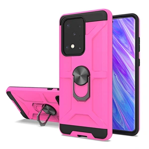 2020 New models tpu pc phone accessories ring kickstand mobile covers cases for Samsung S20 Ultra FE