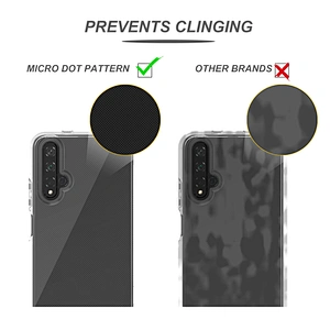 Transparent girls phone cover tpu clear case for Huawei Nova 5T P Smart Z Nova 7I