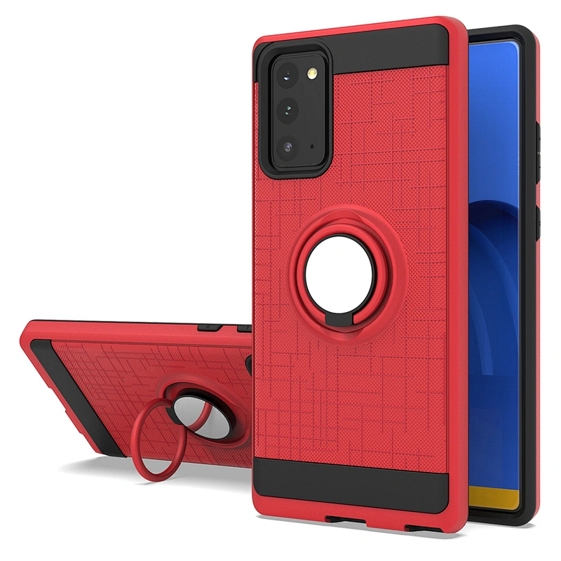 Hybrid finger ring car kickstand phone case For Samsung A11 A71 A21S Note 20 Plus