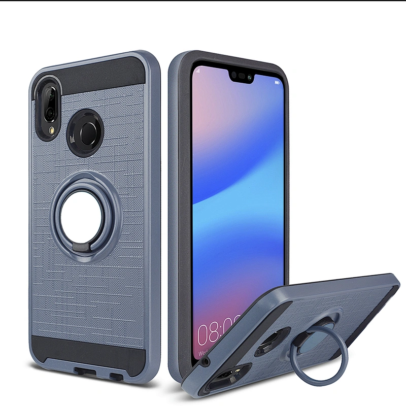 Mobile Phone Accessories TPU PC Smartphone Case With Ring Holder for Huawei Mate 30 Lite Pro