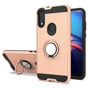 Anti Knock 360 Degree Ring Holder Phone Covers For Motorola Moto G Fast E7 G8 Power lite E6S