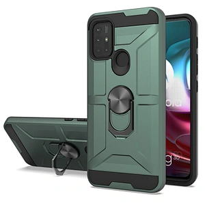Multi functional metal ring kickstand cell phone case with logo for Motorola G 5G G10 G30