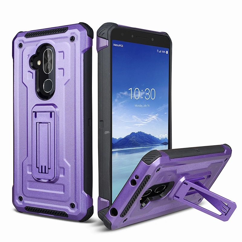 2 In 1Tpu Pc Kickstan ring holder magnetic mobile phone case for OPPO RENO