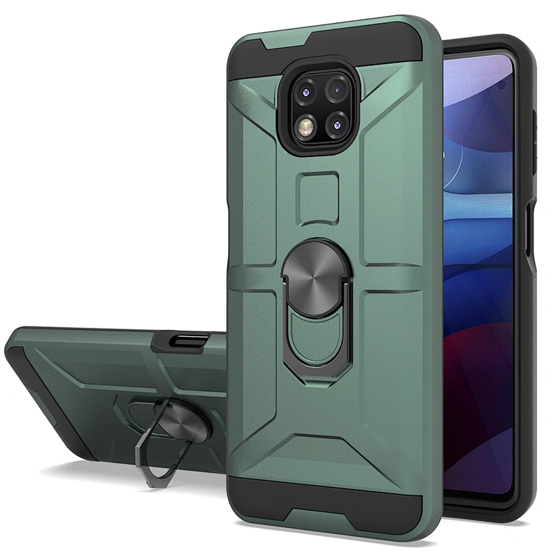 Factory direct supply ring kickstand cover phone cases for Mototola G Stylus Play Power 2021
