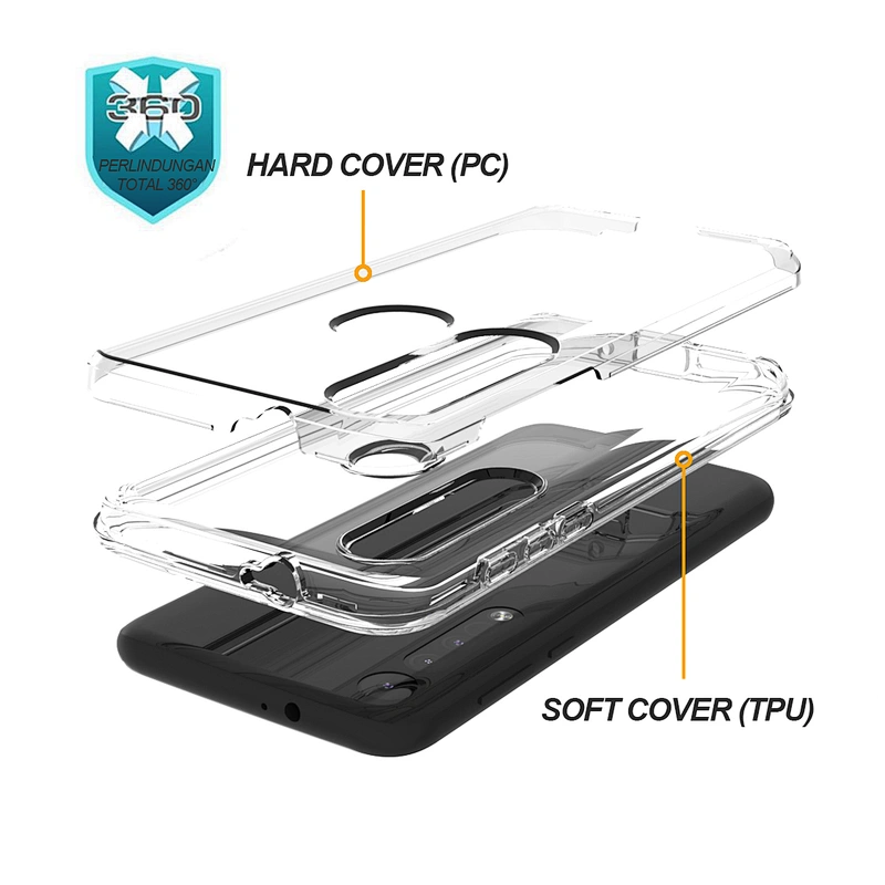 Ultra High Clear Transparent Crystal Cell Phone Case For Motorola Moto G8 E7 G8 Power lite E6S