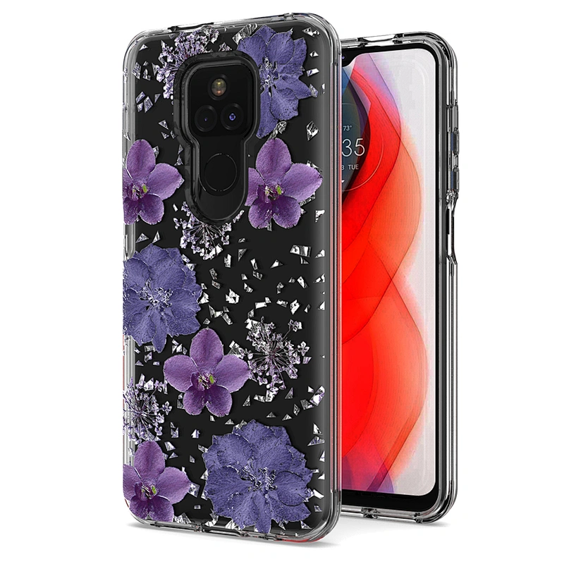 Fashionable mobile back cover case with oem printing designs for Mototola G Power Stylus Play 2021