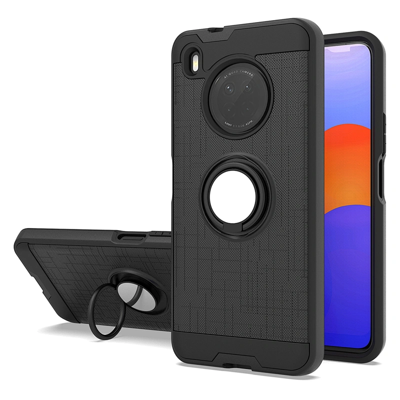 2021 Factory Direct Delivery Covers 360 Ring Bracket Mobile Phone Case For Huawei Y9A Y7A P Smart