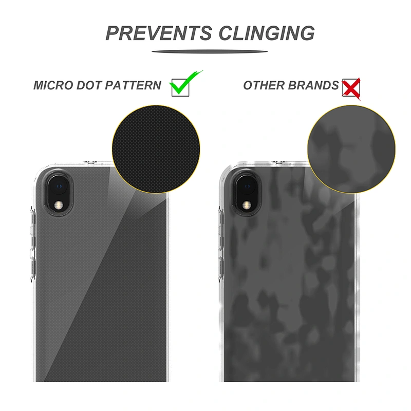 Imported Pure PC Materials Transparent Mobile Phone Covers for Apple iPhone X XR XS Max