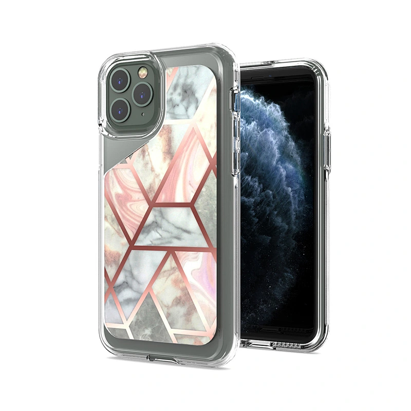 Hot Selling IMD Custom Printed Clear Cell Phone Case for Apple iPhone 7 8 9 SE 11 Pro Max