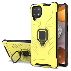 Shockproof Bumper Design Iron Ring Holder Cell Phone Cover Case for Samsung A32 A52 A72 A12