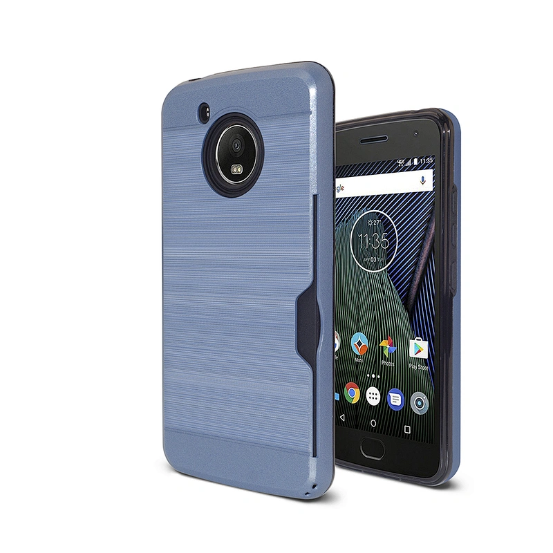 Combo case, credit card holder slot case for moto G5