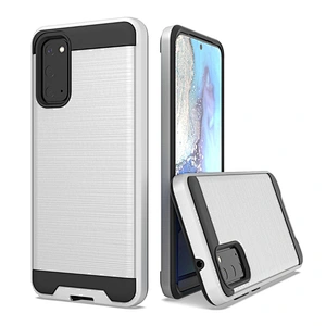 2020 tpu pc combo anti-slip mobile case covers with custom printed for Samsung S20 Plus Ultra