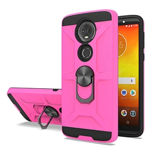 best selling latest design ring holder kickstand phone case for motorola moto E5 plus play cover