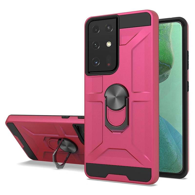 shockproof Metal ring kickstand cell phone case cover for Samsung S30 Note 20 ultra