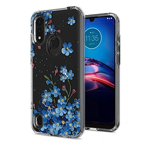 Customized Pattern Transparent Phone Cover For Motorola G8 Power lite E6S one fusion plus