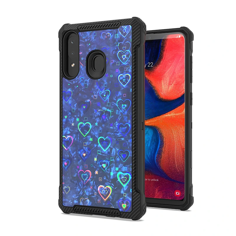 High quality bling glitter diamond custom phone accessories case cover for Samsung A20 A30 A50