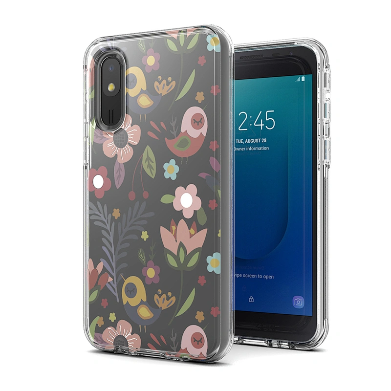 Transparent mobile phone cases for Samsung A260 High Clear back shell with Custom Pictures for Samsung A2 Core