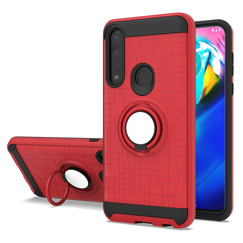 360 degrees ring kickstand phone case cover mobile bag for Motorola Moto G Power 2020