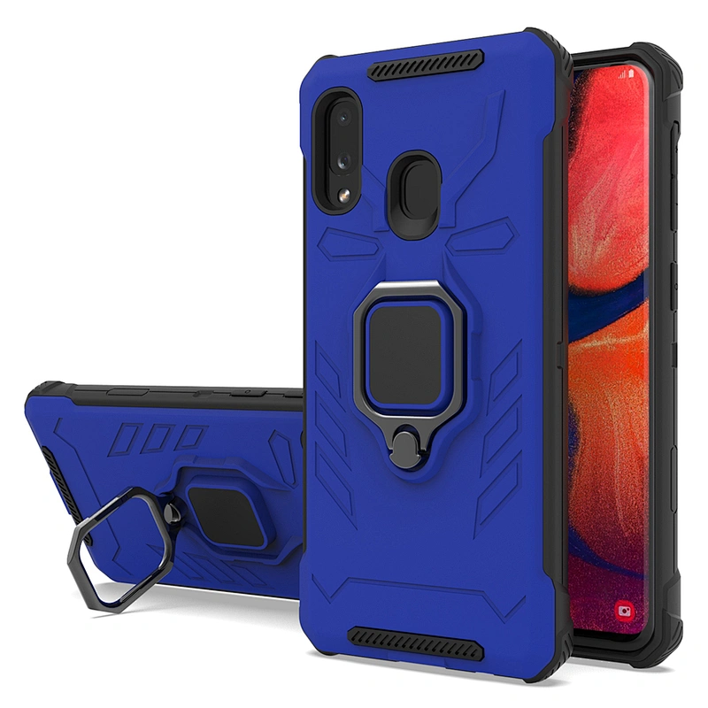 New Android Flexible Ring Holder Kickstand Phone Covers For Samsung A20S A51 A71 A21S