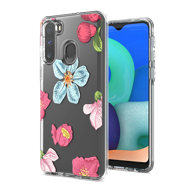 fashionable phone case custom phone cover with painted picture for Samsung A21