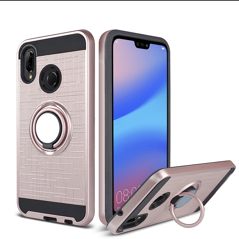 Mobile Phone Accessories TPU PC Smartphone Case With Ring Holder for Huawei Mate 30 Lite Pro