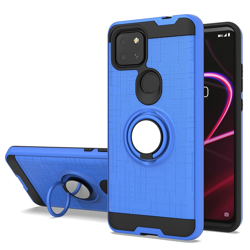 Supplier multi Colors Car Bracket With Ring Holder Kickstand Phone Cases For TCL revvl 4 Plus 5G