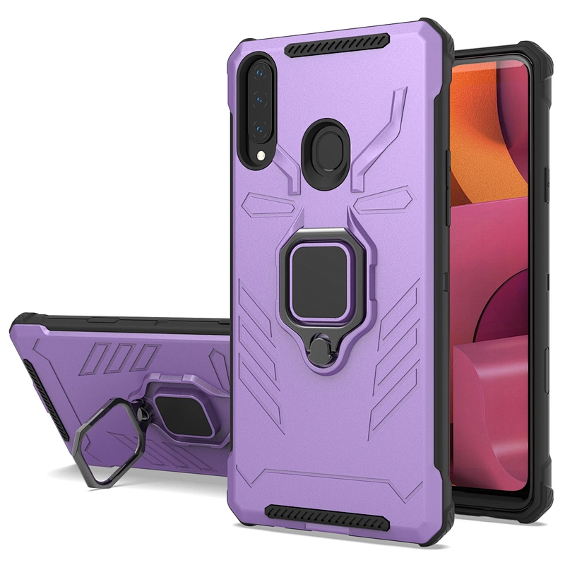 Unique Soft Tpu 360 Degree Flexible Ring Holder Phone Case For Samsung A20S A51 A71 A21S S20 Fe