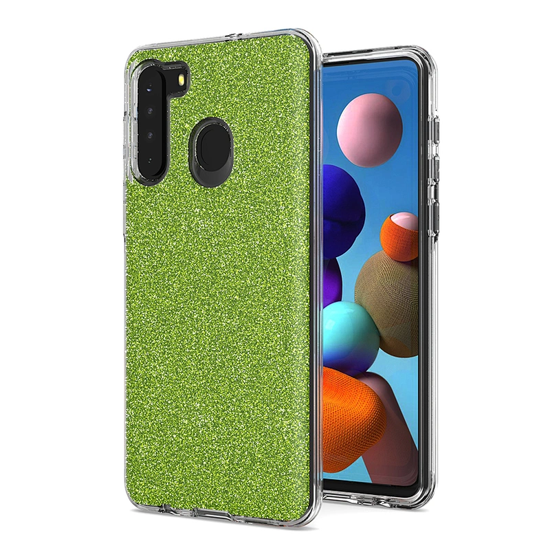 Popular High Clear Glitter Shiny Mobile Phone Case For Samsung A31 A71 A21S Note 20 Ultra